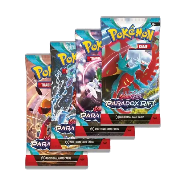 Scarlet & Violet: Paradox Rift - 3 Pack Blister [Arctibax] - Iconic Ev ...