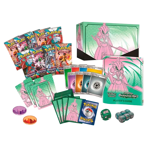 Scarlet & Violet: Paradox Rift - Elite Trainer Box [Iron Valiant] - Ic ...